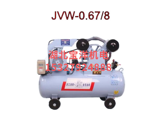 JVW-0.67/8 皮帶(dai)無油機(ji)